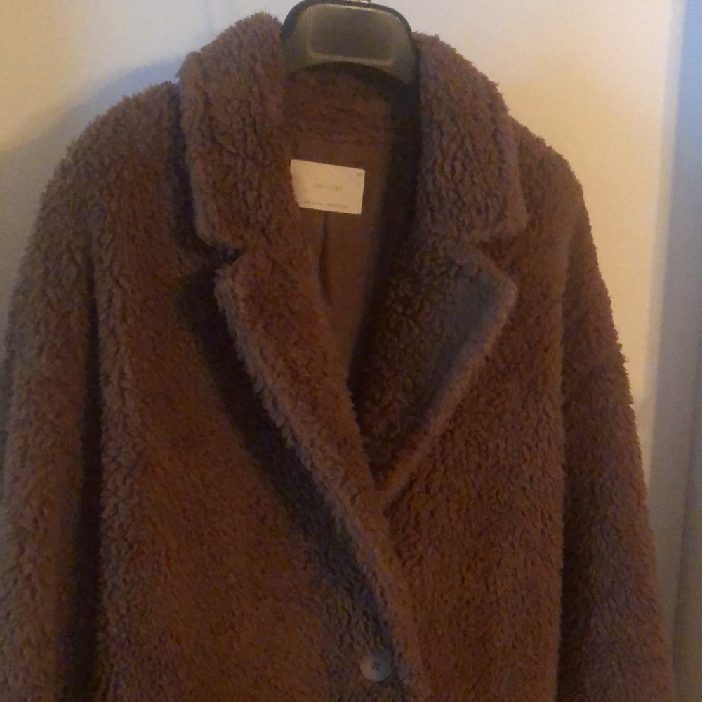 Oak + Fort Teddy Bear Style Coat